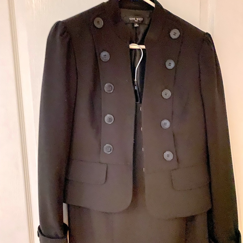 Nine West Black 2pc Suit